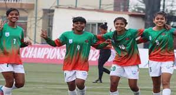 কাঠমান্ডুতে চেসাল স্টেডিয়ামে বাংলাদেশ ২-০ গোলে হারিয়েছে স্বাগতিক নেপালকে